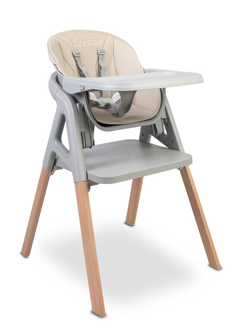 Jedálenská stolička Smartee Beige 3v1