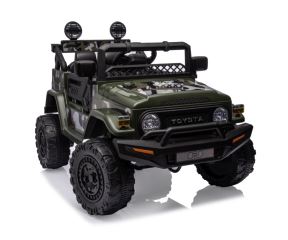 Licencované dětské elektrické SUV TOYOTA FJ CRUISER s Bluetooth a dálkovým ovládáním, army (1)