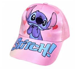 Detská šiltovka Stitch Hearts s potlačou S/M