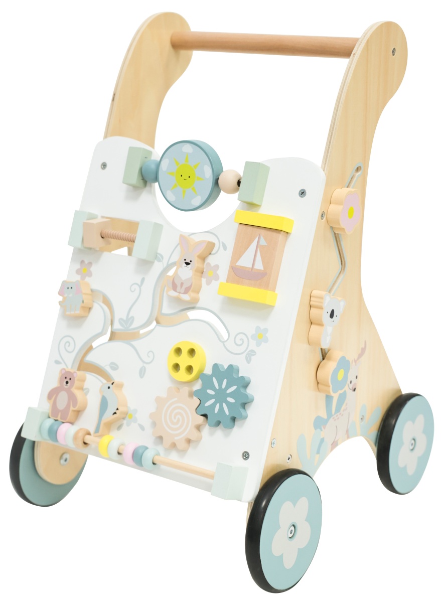 2Kids Toys Aktívne chodítko so zvieratkami pastelové