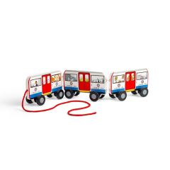 Bigjigs Toys Ťahacia hračka Londýnske metro