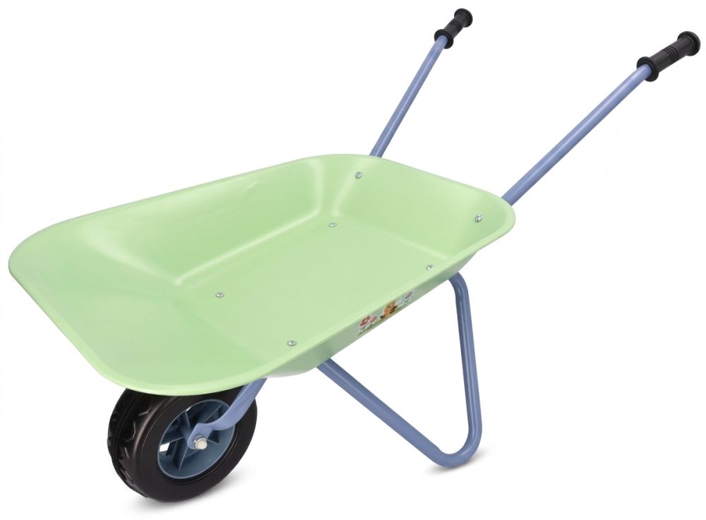 Detské záhradné koliesko Adam Toys, zelené, 3+