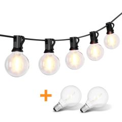 Záhradná svetelná girlanda LED reťaz 25x LED 15 m 9 režimov 9 W (1)