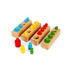 Bigjigs Toys Motorická vkladačka bloky 24 dielikov (3)