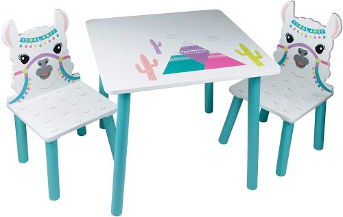 bHome Detský stôl so stoličkami Alpaka (447892)