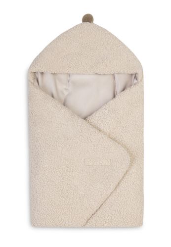 Zavinovačka do autosedačky Bouclé 75×75 - béžová