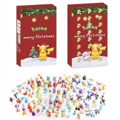 Adventný kalendár Pokémon s figúrkami Christmas collection (2)