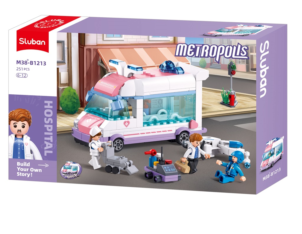Sluban Metropolis M38-B1213 Pojazdná záchranná služba prvej pomoci