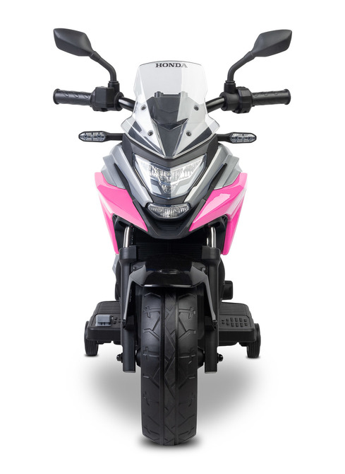 Elektrická motorka Honda NC750X pre deti – LED, USB, 3-8 rokov, ružová, čierna