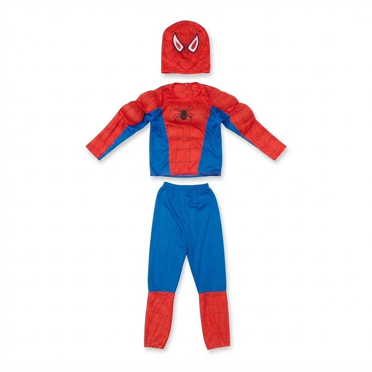 Detský kostým Spiderman so svalmi 110-122 M