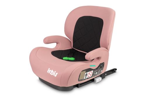 Podsedák, autosedačka Irbis i-Size 125–150 cm s ISOFIX – ruzová (2)