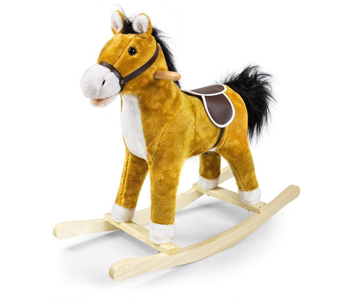 Houpací kůň Teddy Light Brown – Milly Mally