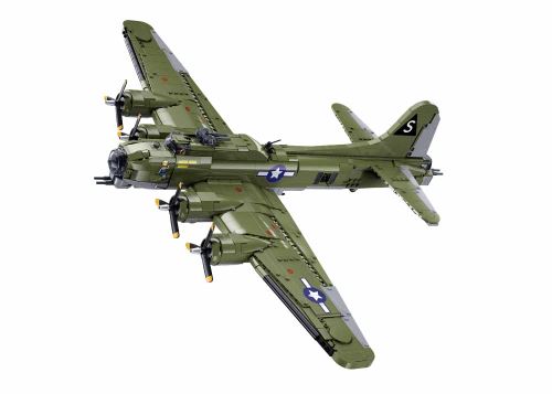 Sluban Model Bricks M38-B1367 Americký bombardér B-17G v mierke 1:44