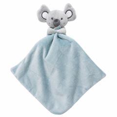Tulilo zaspávačik Koala sivá, 25 × 25 cm, modrý, 0m+