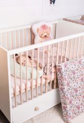 Multifunkčný dojčiaci, relaxačný vankúš Ceba Baby Huggy BasicTiny Leaves (3)