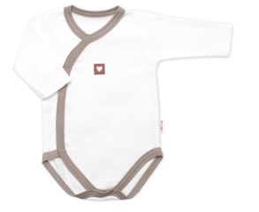 Rostoucí výhodná sada, 3x Body zap. bokem Nature - béžová/taupe/bílá (4)