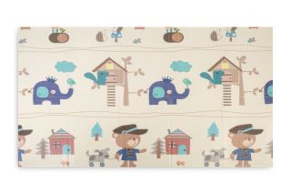 Toyz Fomee Lion Multifunkčná penová podložka 200×150 cm – obojstranná, taška (2)