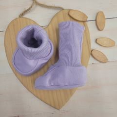 Dojčenské topánočky/ponožky soft, Kazum, lila, 56/62 (3)