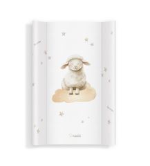 Prebaľovacia podložka na postieľku, tvrdá, 70×47 cm, Ovečka Prebaľovacia podložka na postieľku, tvrdá, 70×47 cm, Ovečka