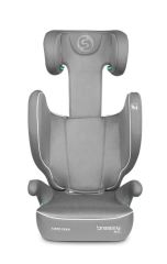 Detská autosedačka Breezy 2v1 s isofixom, 100-150 cm, sivá (3)