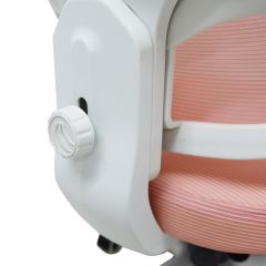 Ergonomická detská otočná stolička k písaciemu stolu, ružová (7)