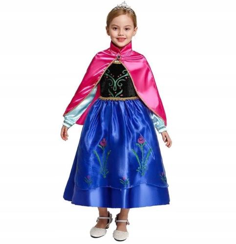 Detský kostým ANNA Frozen 98-104 S (523702)