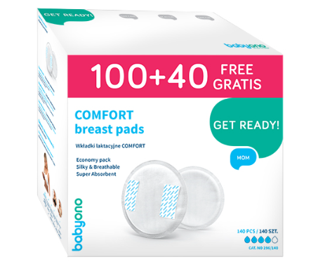 Vložky do podprsenky Comfort 100+40 ks