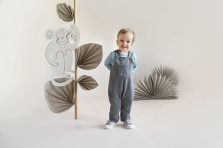 Pinokio Zahradníčky/lacláče, Slow Life - šedé (1)