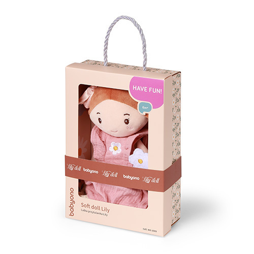 Bábika maznáčik Lily, mušelínové šatôčky, BabyOno