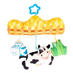 BALIBAZOO Senzorický závesný prívesok Farma – zvonček, hrkálka, píšťalka (1)