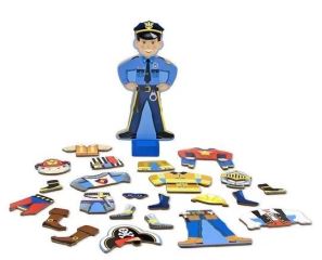 Melissa &amp; Doug Magnetická obliekacie Bábika Billy