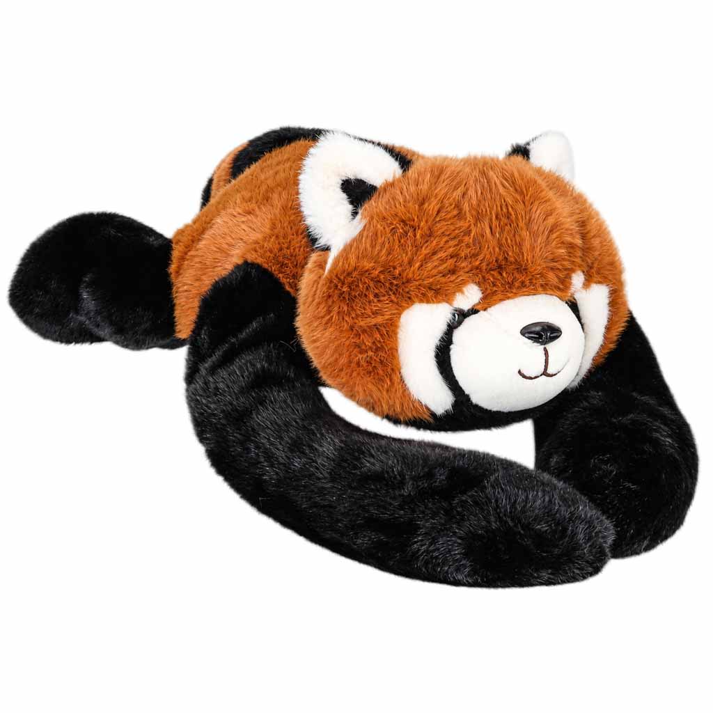 Záťažová plyšová panda červená 1,5 kg – záťažové labky, 65 cm, 3+