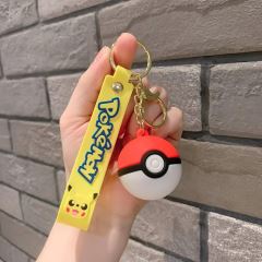 Detská kľúčenka Pokémon Pokébal s pútkom a karabínou (2)