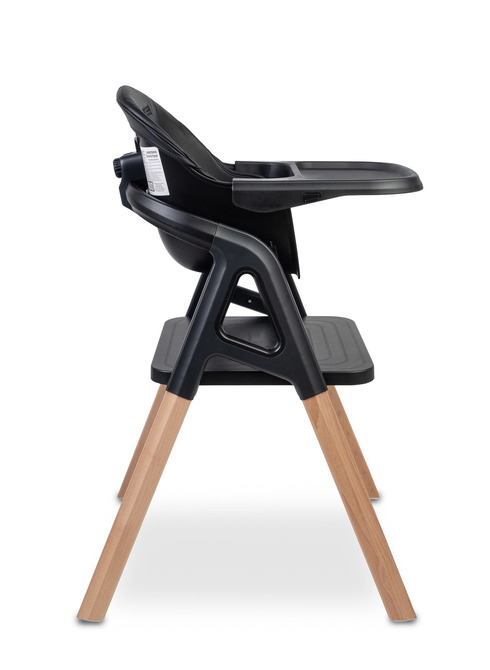 Jedálenská stolička Smartee Black 3v1