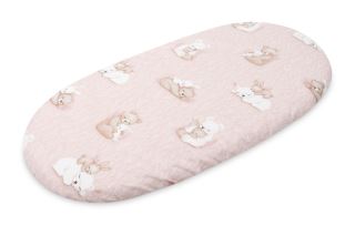 Prestieradlo do kočíka bavlnené 35×75 cm – Bear and Rabbit