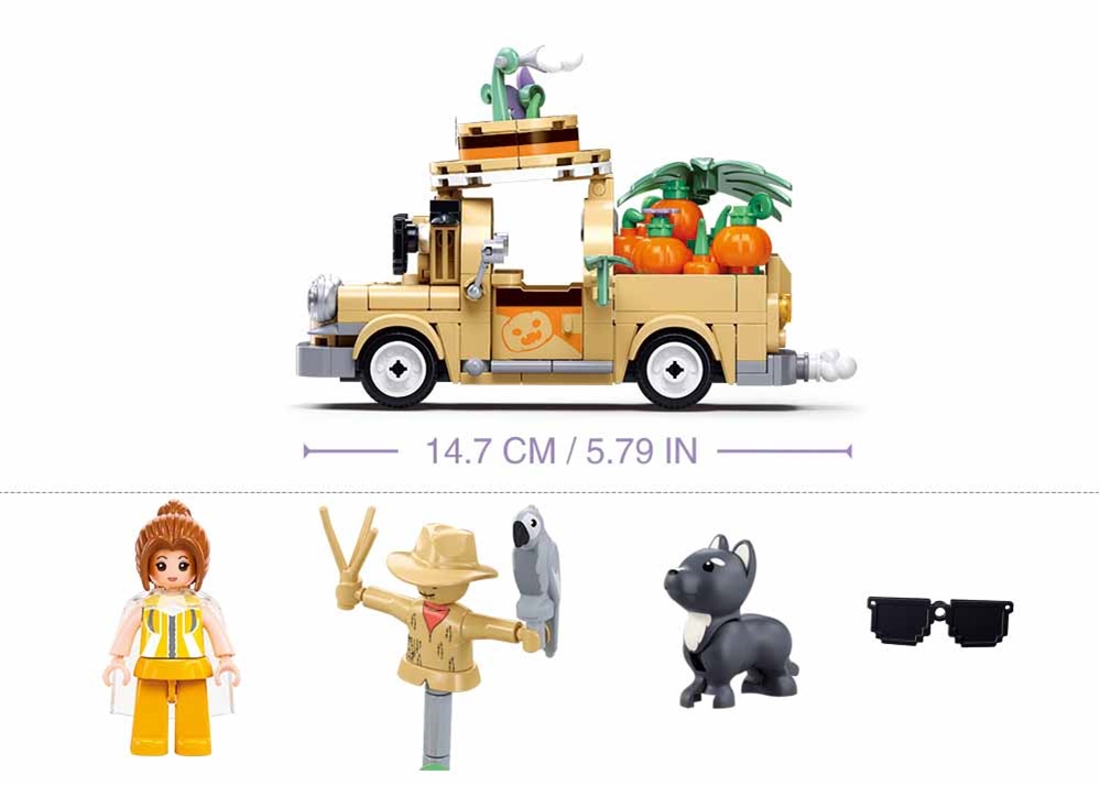 Sluban Girls Dream Pumpkin M38-B1175 Ovocné auto