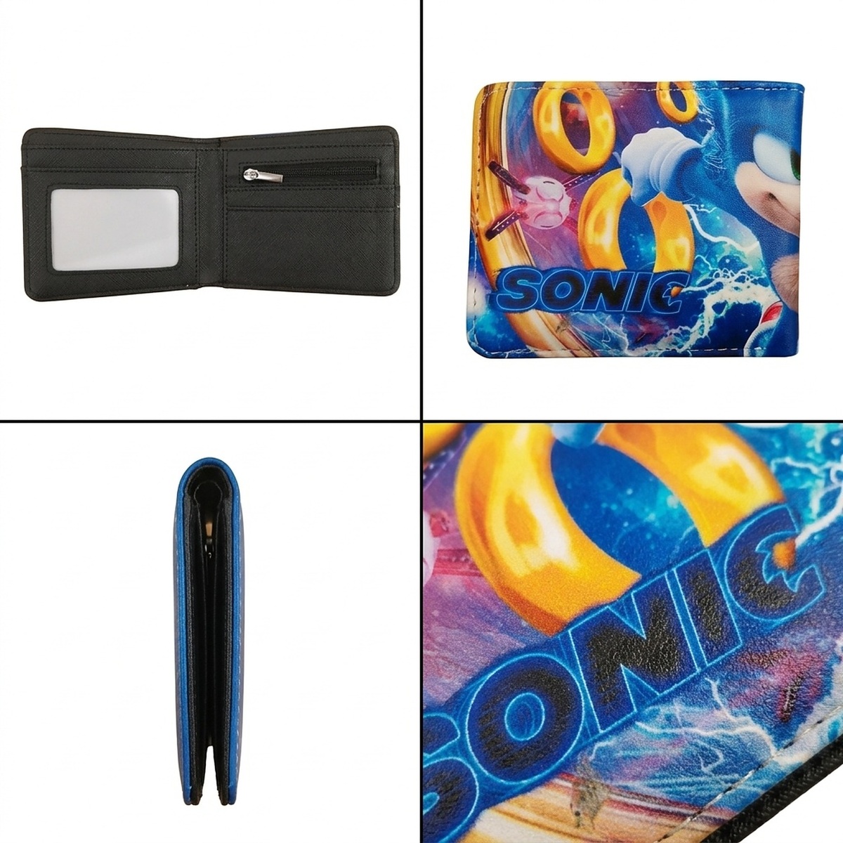 Detská peňaženka Ježko Sonic Rings