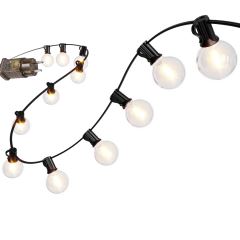Záhradná svetelná girlanda LED reťaz 25x LED 15 m 9 režimov 9 W (2)