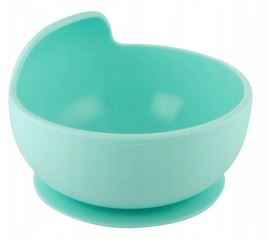 Canpol babies Silikónová miska s prísavkou 300 ml - tyrkys