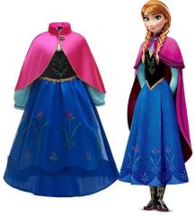 Detský kostým ANNA Frozen 98-104 S (523704)
