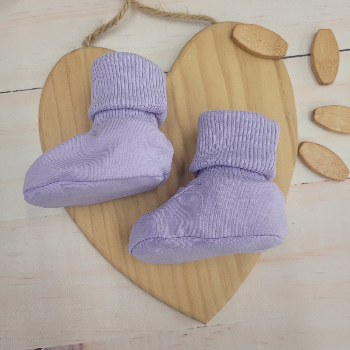 Dojčenské topánočky/ponožky soft, Kazum, lila, 56/62