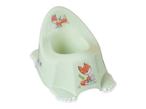 Detský nočník Tega Baby s melódiou – ergonomický, protišmykový, hudobný, zelený