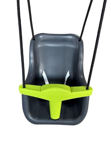 2Kids Toys Plastová baby hojdačka antracit