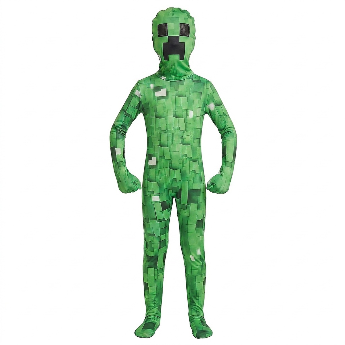 Detský kostým Minecraft Creeper Premium s maskou 110-122 M