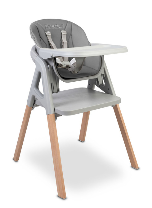 Jedálenská stolička Smartee Grey 3v1
