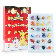 Adventný kalendár Pokémon s figúrkami Christmas collection Adventný kalendár Pokémon s figúrkami Christmas collection
