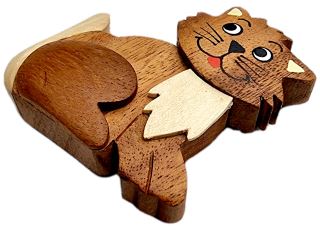 2Kids Toys Drevená magnetka veľká Mačka (1)