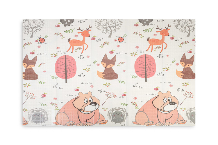 Toyz Fomee Forest Multifunkčná penová podložka 200×180 cm – obojstranná