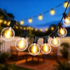 Záhradná svetelná girlanda LED reťaz 25x LED 15 m 9 režimov 9 W (6)