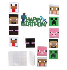Veľká narodeninová sada Minecraft Pixel 49ks (7)